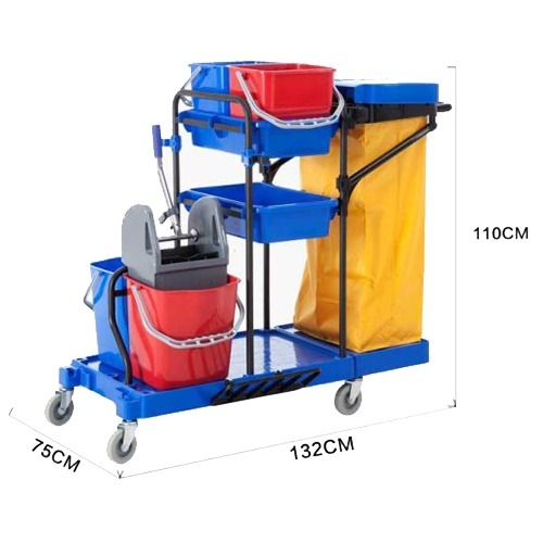 Cleaning Trolley – Heavy-Duty Janitorial Cart